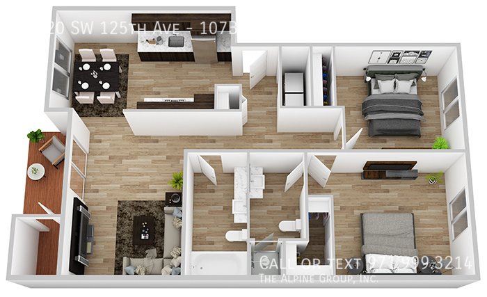 ✨ Freshly Updated 2-Bed with Patio & In-Unit W/D ✨ property image